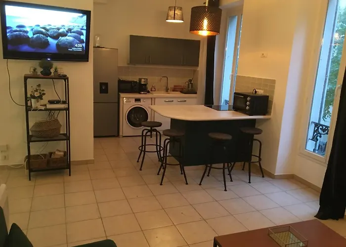 Terrasses Du Port 5 Mn, T2 Moderne Tout Equipe 5 Couchages